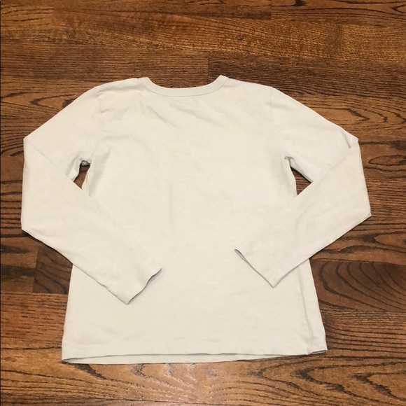 Girls j crew long sleeve light blue tee. - Picture 5 of 5